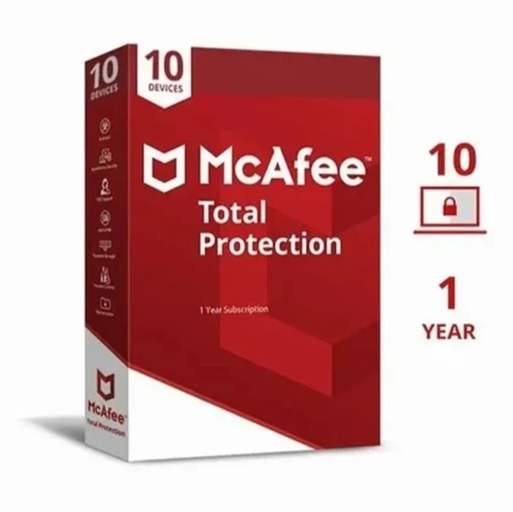 McAfee Total Protection Software license key email delivery same day delivery